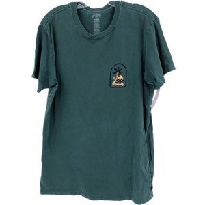 Billabong Blue Basic T-Shirt | Round Neck, Short Sleeve